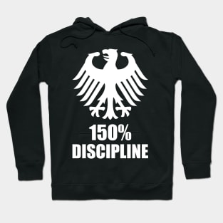 Prussia Germany 150% discipline with german eagle Hoodie